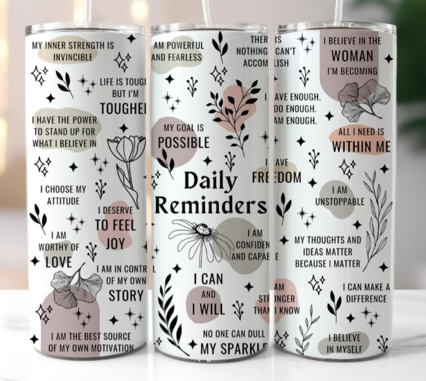 Mental health 20oz tumbler