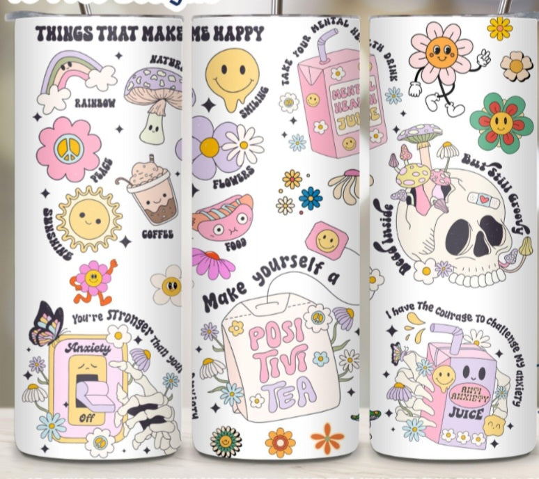 Mental health 20oz tumbler