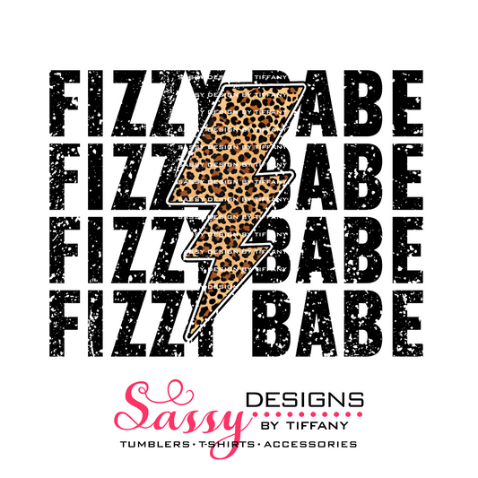 Fizzy Babe Lighting Leopard Bolt
