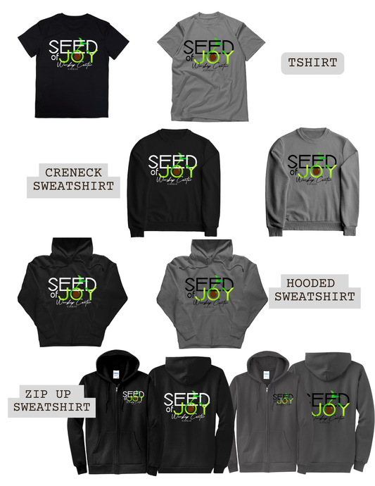 Seed of Joy Everyday Logo Apparel