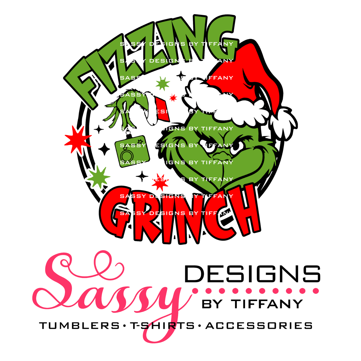 Xmas Fizzing Grinch