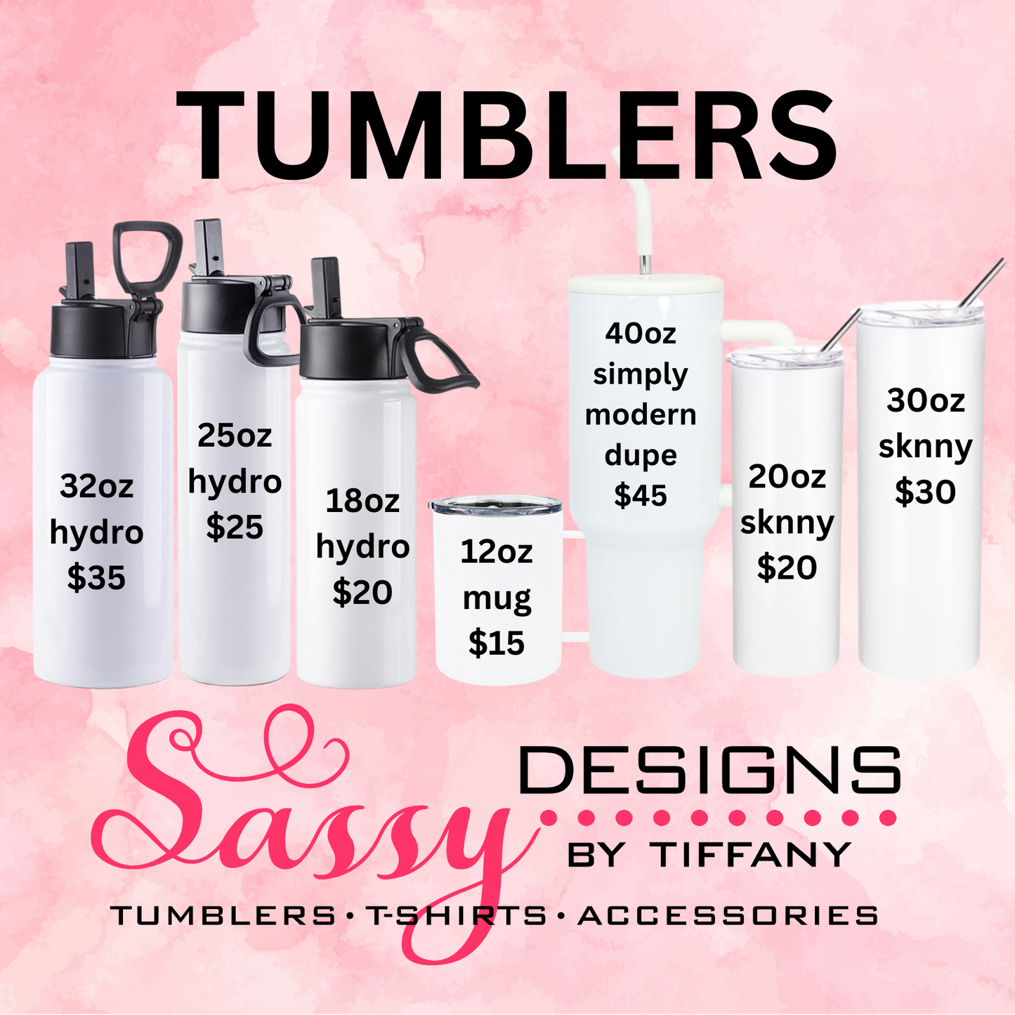 Custom Sublimation Tumbler